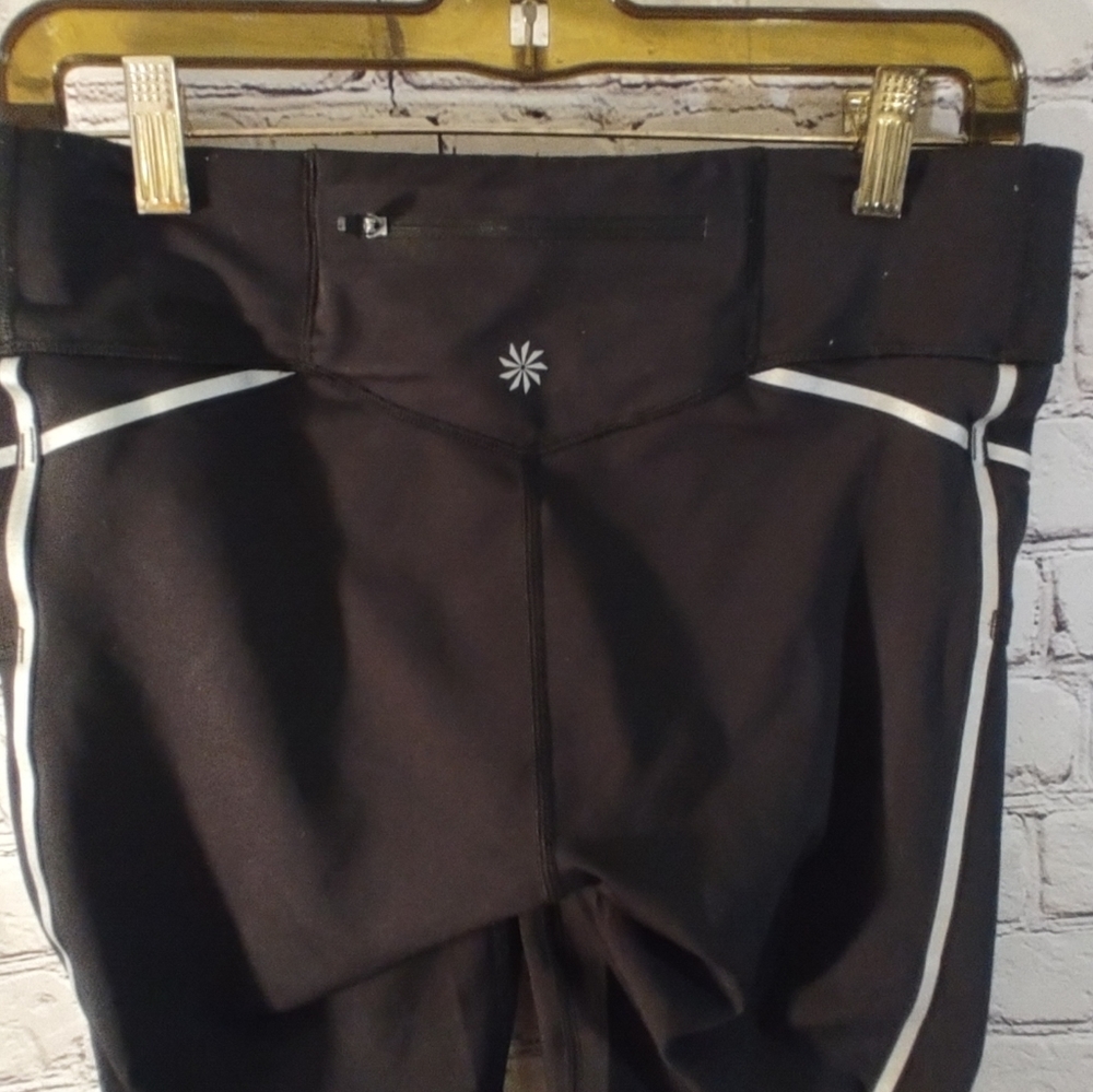 Athleta Tailwind Athletic Reflective Leggings Lar… - image 4